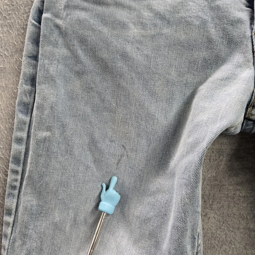 Levi's 511 Men Jeans 34X32 Light Blue Denim Slim Fit 32
